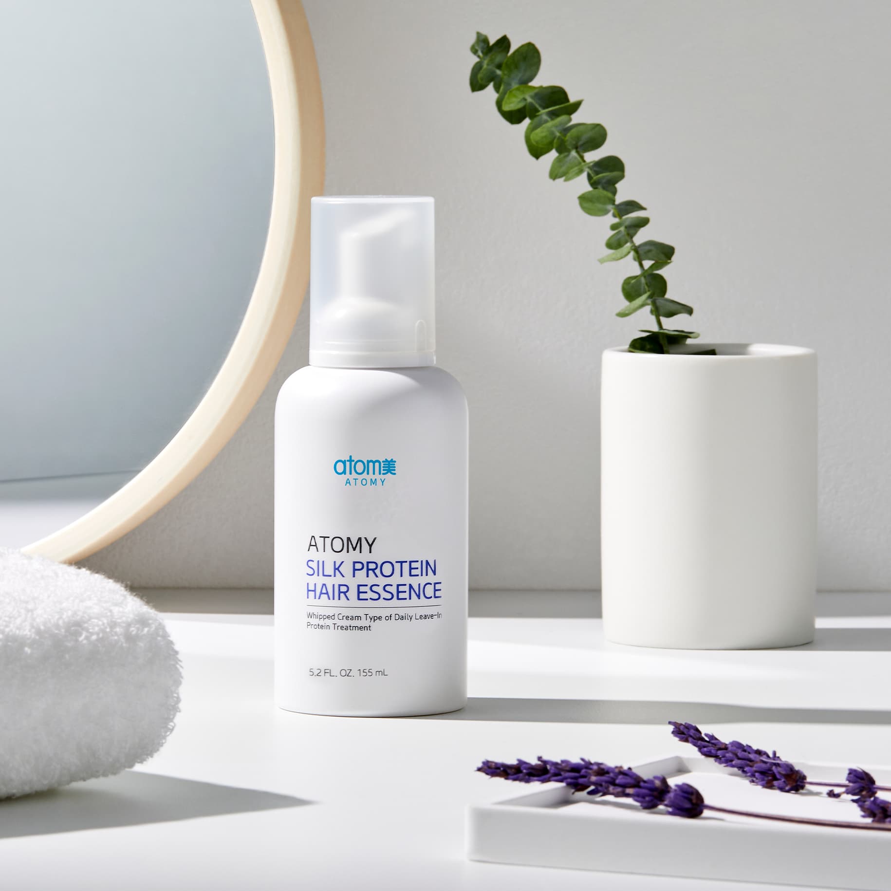 Эссенция для волос с протеинами Атоми