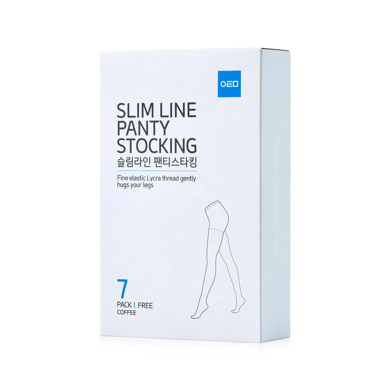 Слим Лайн Капроновые колготки Атоми (черный)