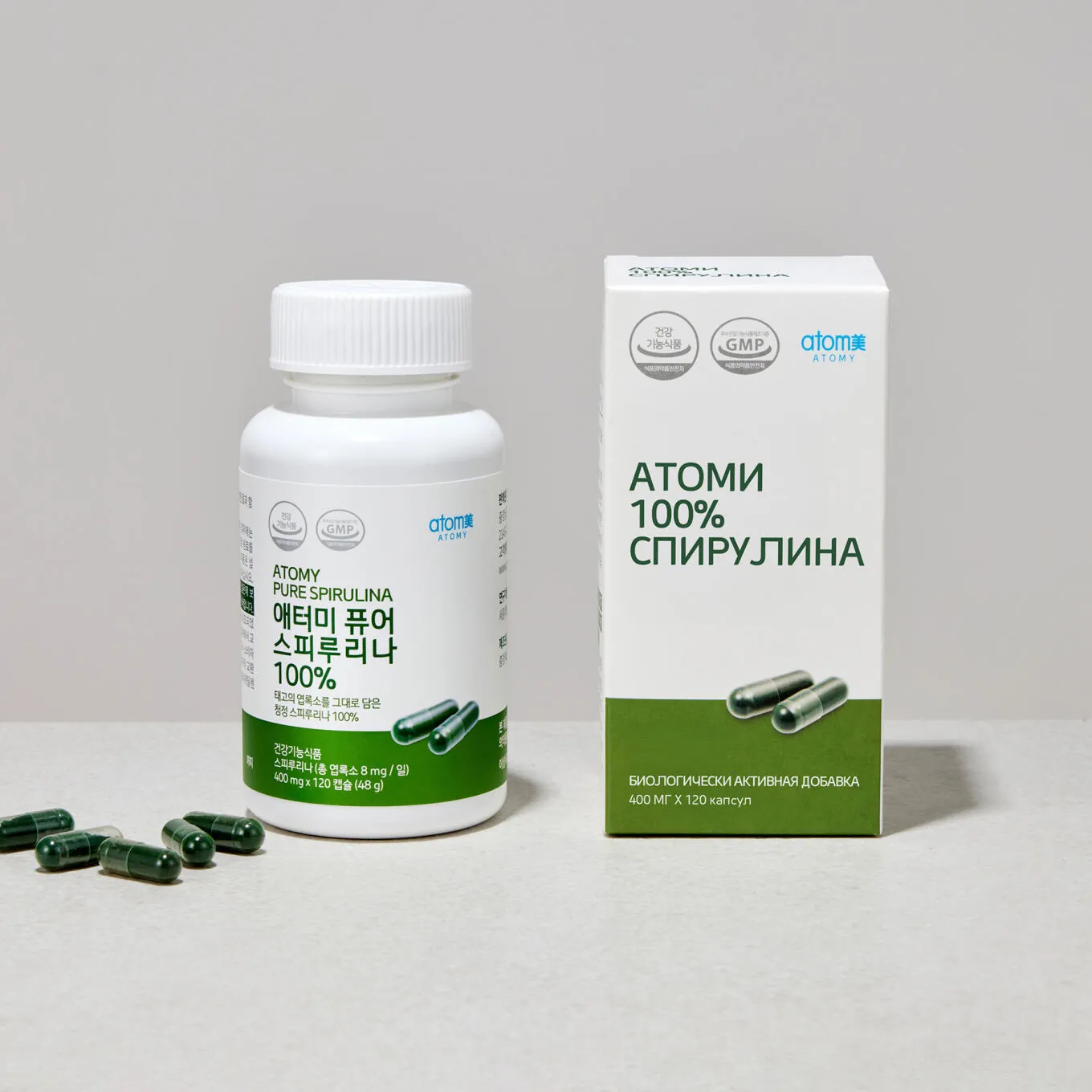 Спирулина Атоми