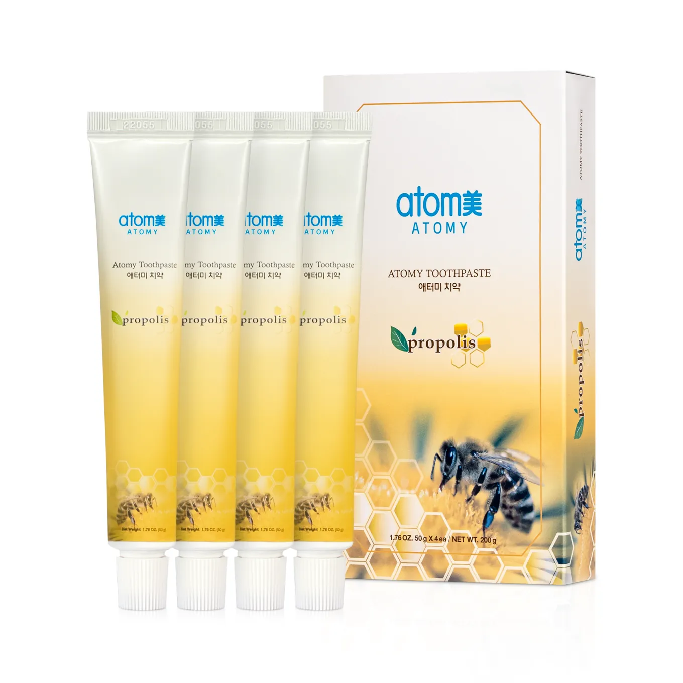 Зубная Паста Набор 4 шт Атоми