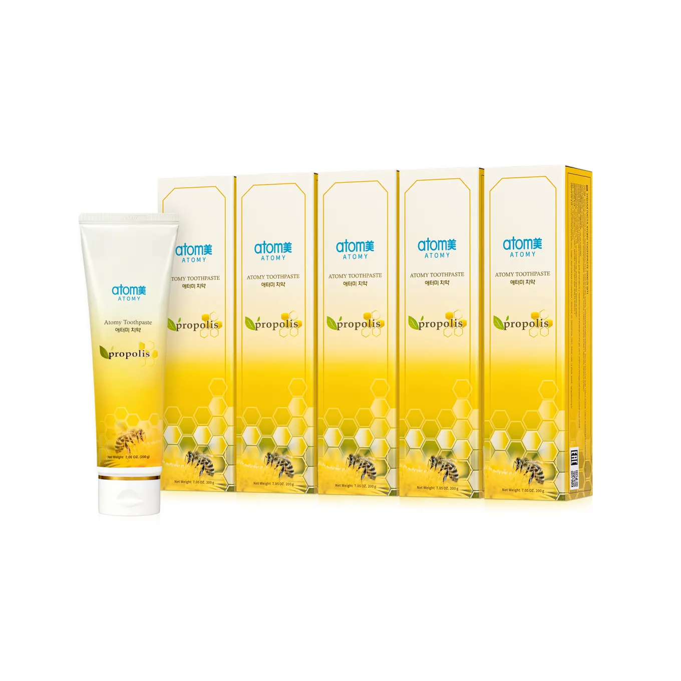 Зубная Паста Набор 5 шт Атоми