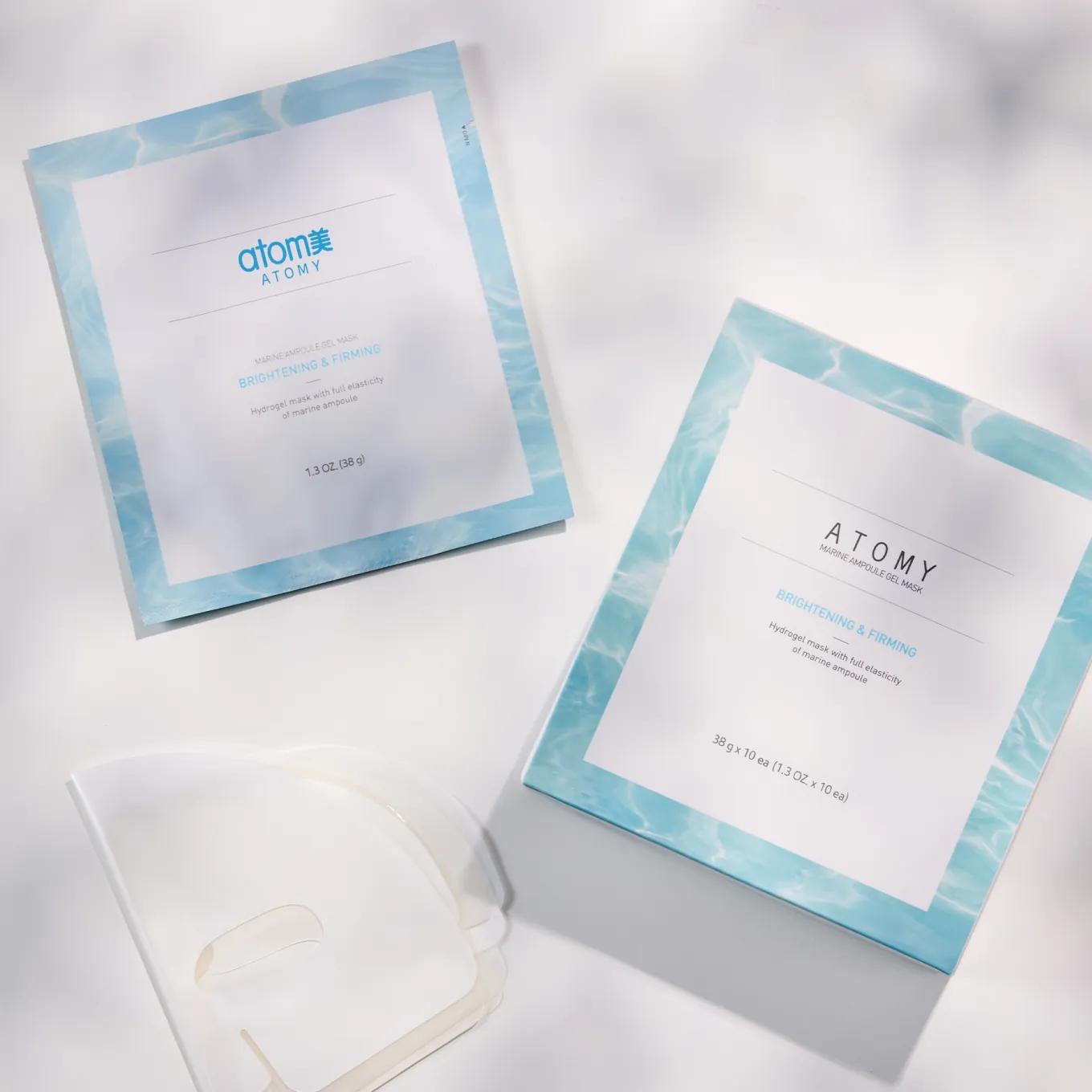 Морская Гидрогелевая маска (Сияние) Атоми