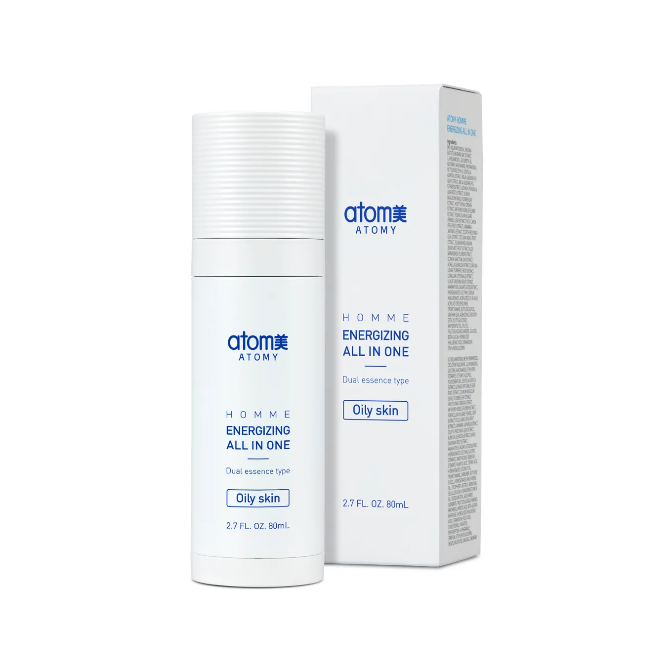 Суперэнергия и Увлажнение для мужчин Атоми